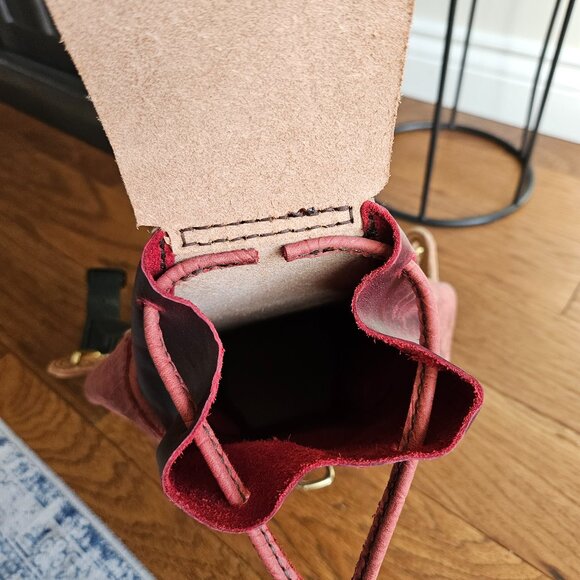 Geniue Leather Handcrafted Backpack - Picture 3 of 12